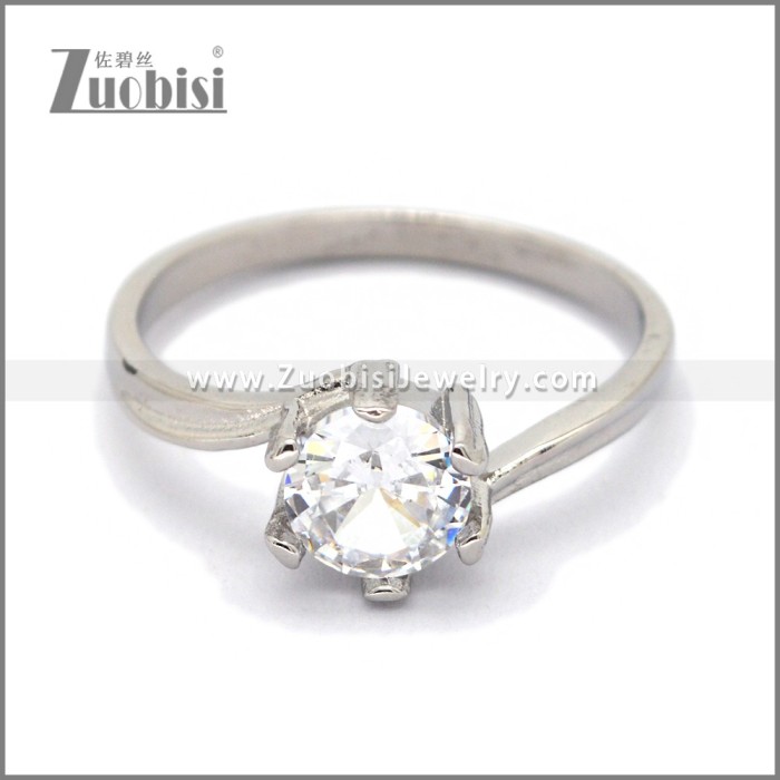 Stainless Steel Wedding Ring r010664S