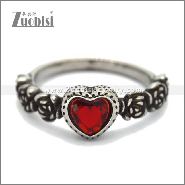 Stainless Steel Wedding Ring r010659S2