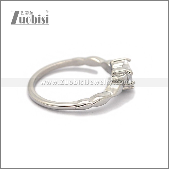 Stainless Steel Wedding Ring r010658S1