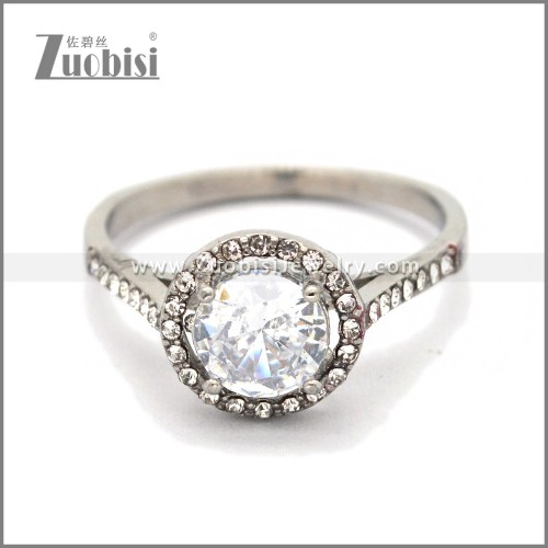 Stainless Steel Wedding Ring r010665S