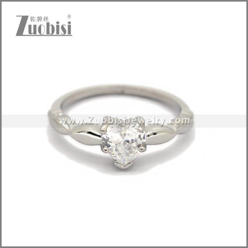 Stainless Steel Wedding Ring r010658S1