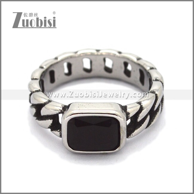 Stainless Steel Wedding Ring r010661S