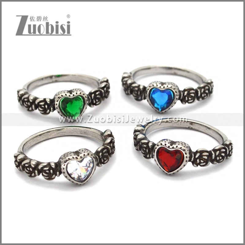 Stainless Steel Wedding Ring r010659S2