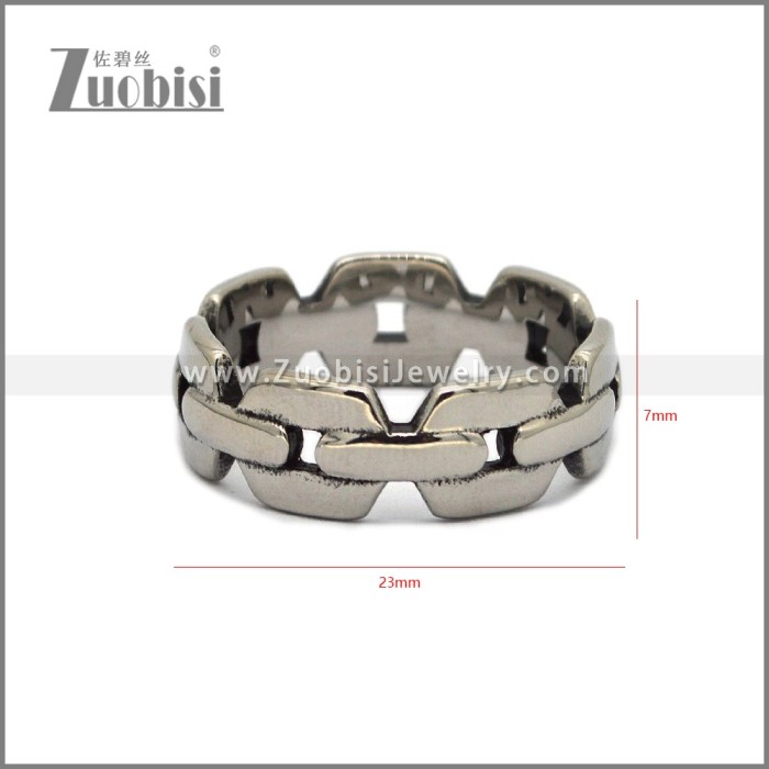 Stainless Steel Ring r010752S