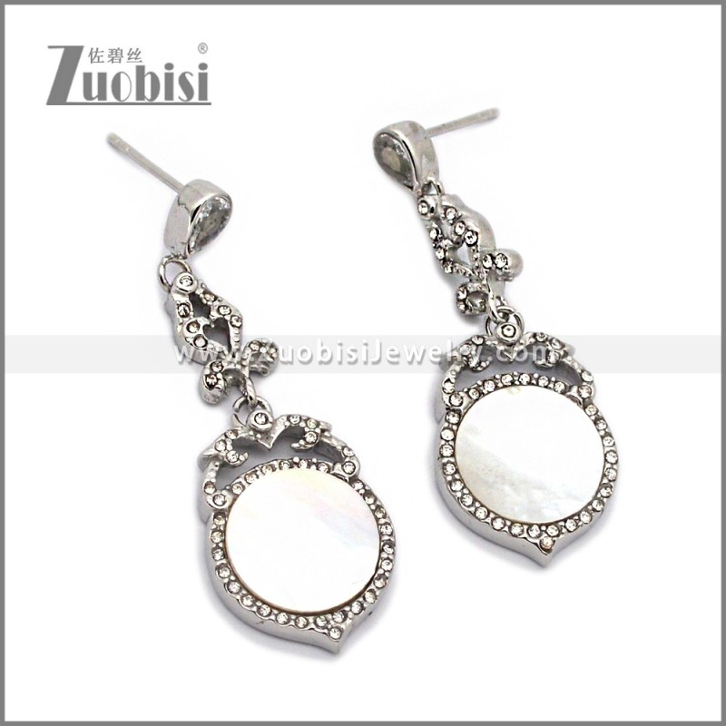 Stainless Steel Earring e002800W