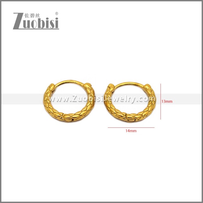 Stainless Steel Earring e002793G