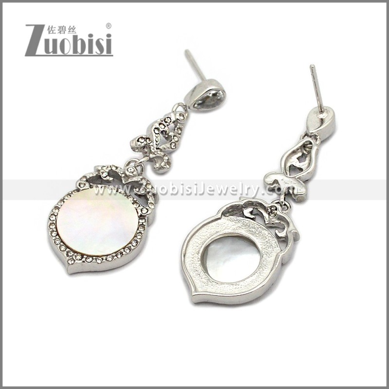 Stainless Steel Earring e002800W