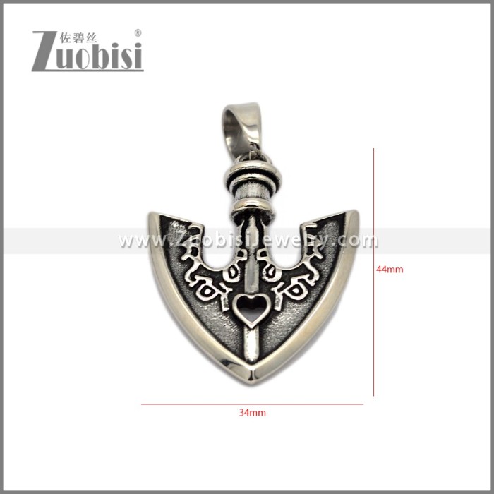 Stainless Steel Pendant p013070S