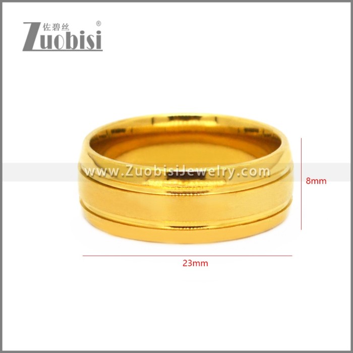 Stainless Steel Ring r010767G