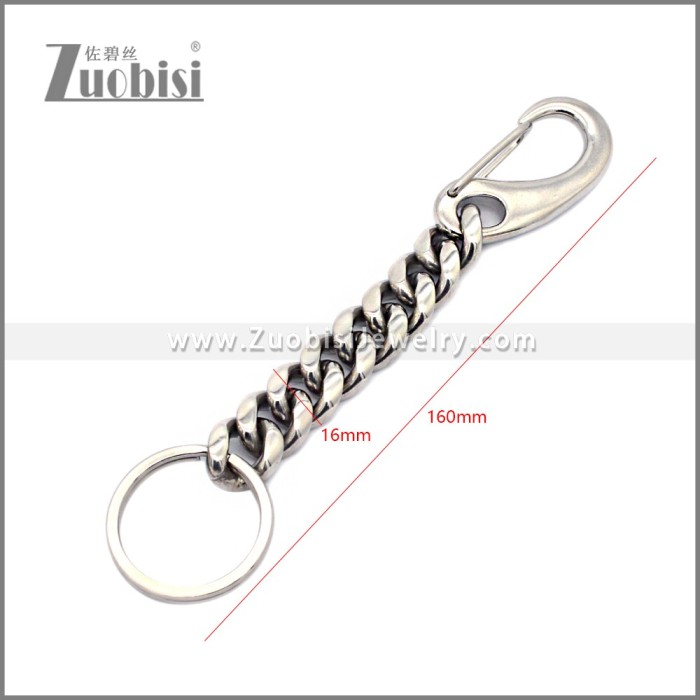 Stainless Steel Keychain k000098S