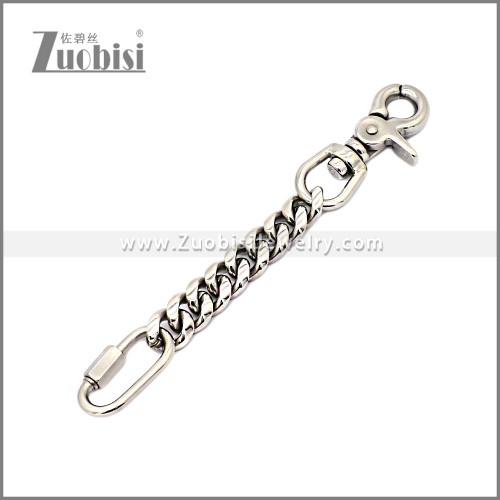 Stainless Steel Keychain k000100S