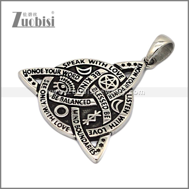 Stainless Steel Pendant p013092S
