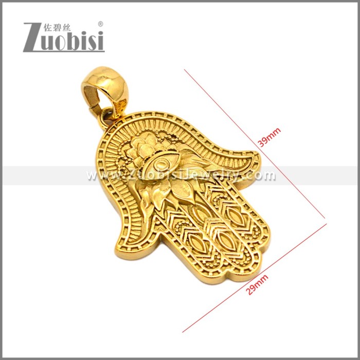 Stainless Steel Pendant p013099G