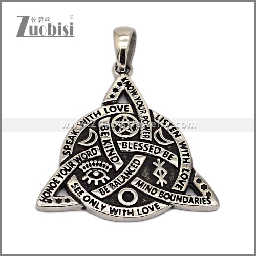 Stainless Steel Pendant p013092S