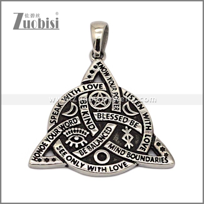 Stainless Steel Pendant p013092S