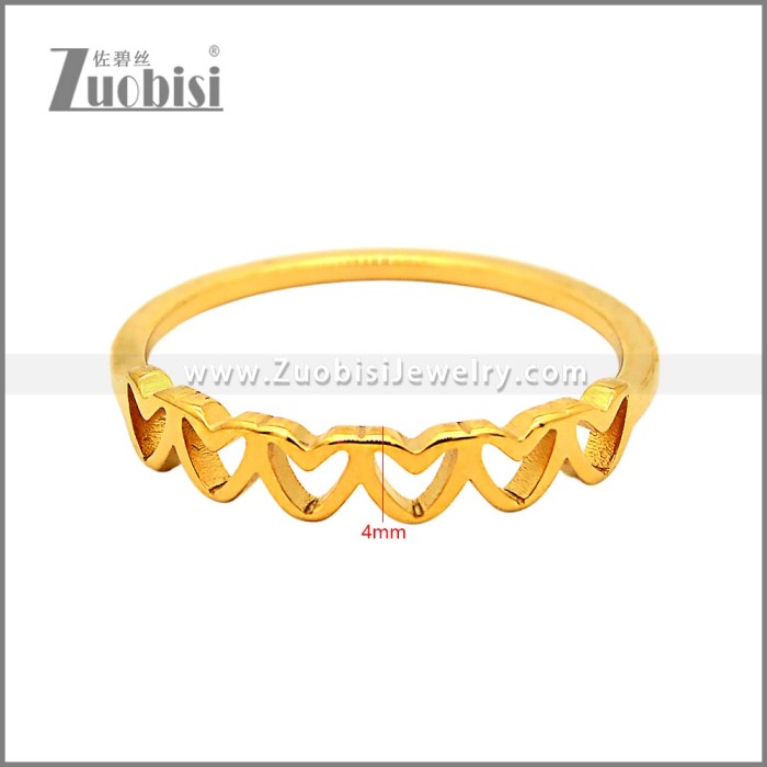 Stainless Steel Ring r010820G