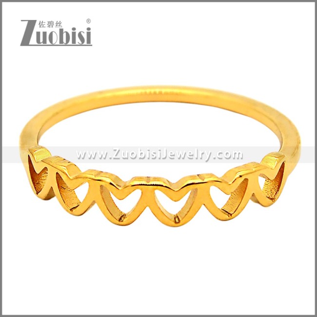 Stainless Steel Ring r010820G