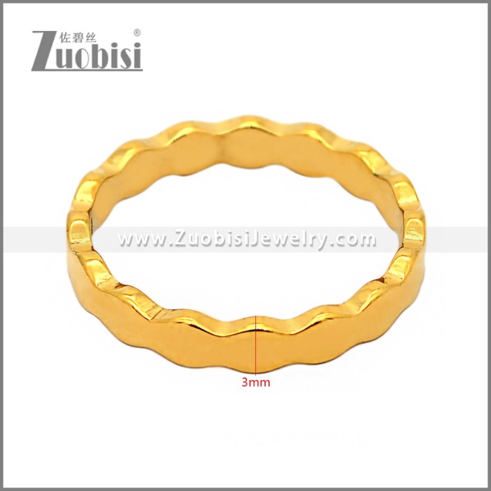 Stainless Steel Ring r010816G