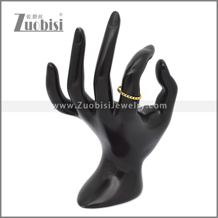 Stainless Steel Ring r010809G