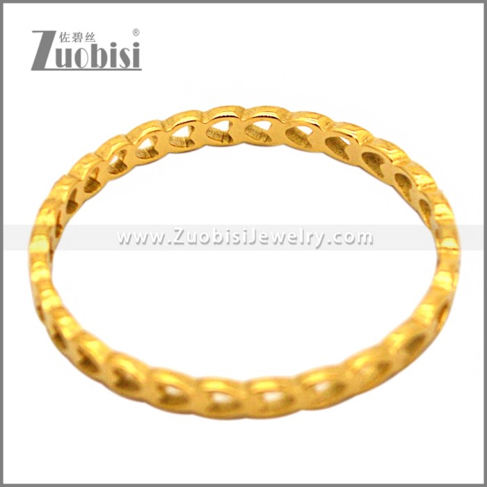 Stainless Steel Ring r010809G