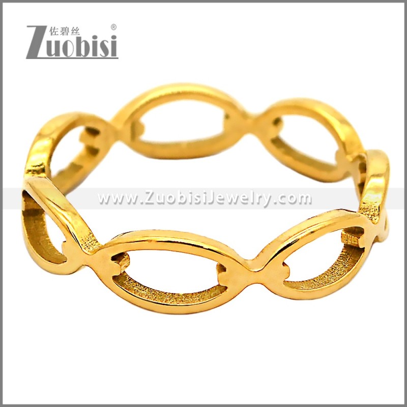 Stainless Steel Ring r010815G