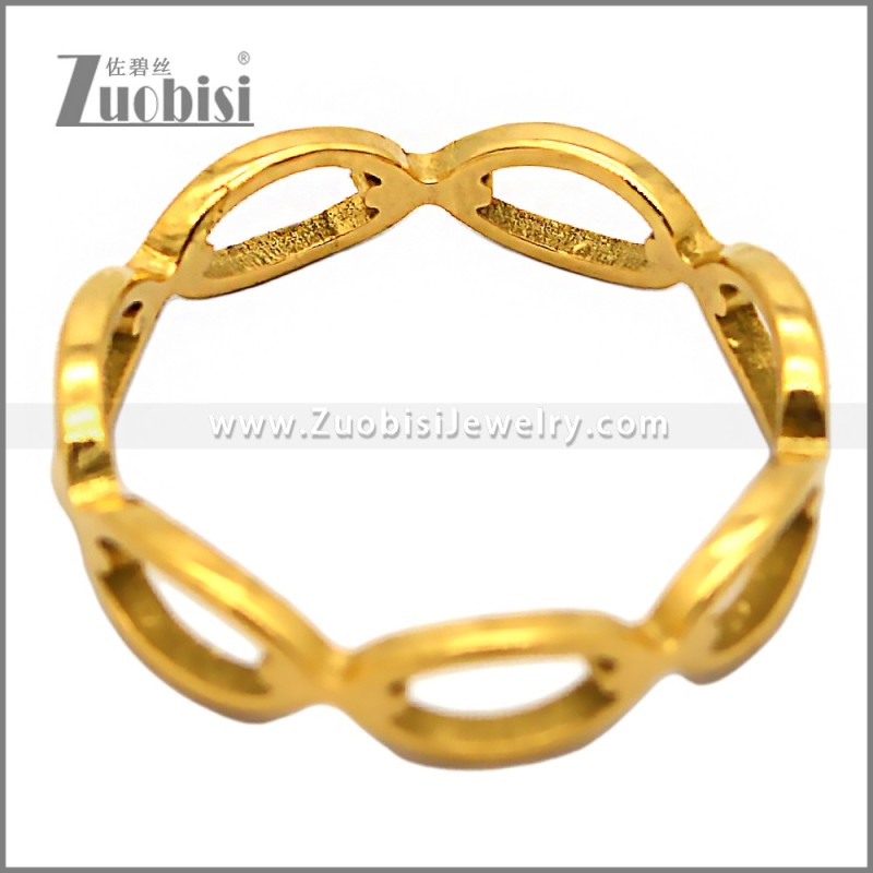 Stainless Steel Ring r010815G