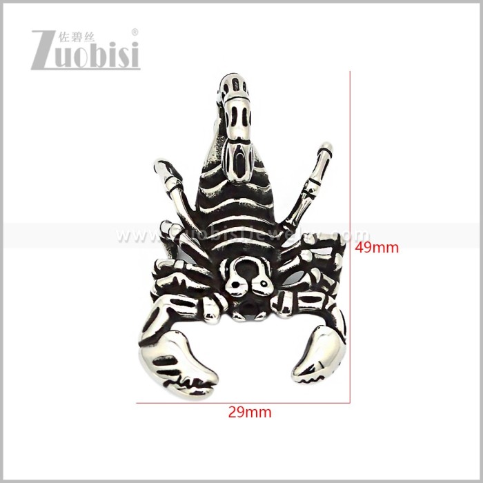Stainless Steel Pendant p013118S