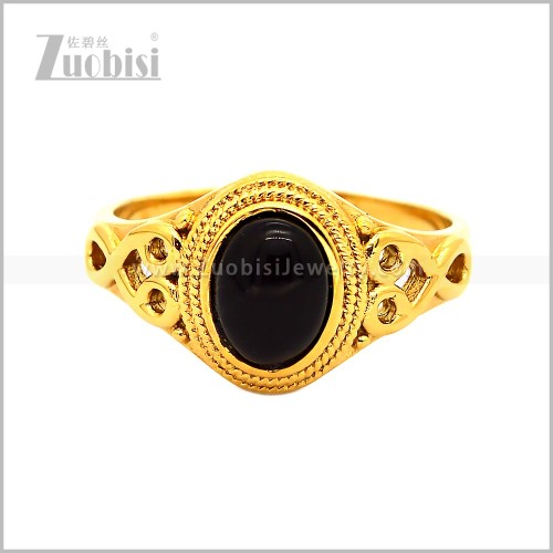 Stainless Steel Ring r010877GH