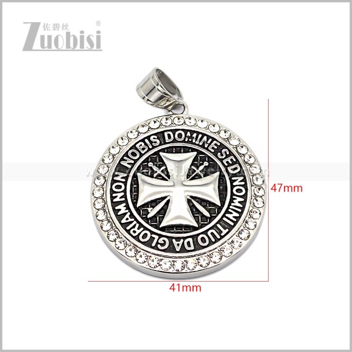 Stainless Steel Pendant p013122S