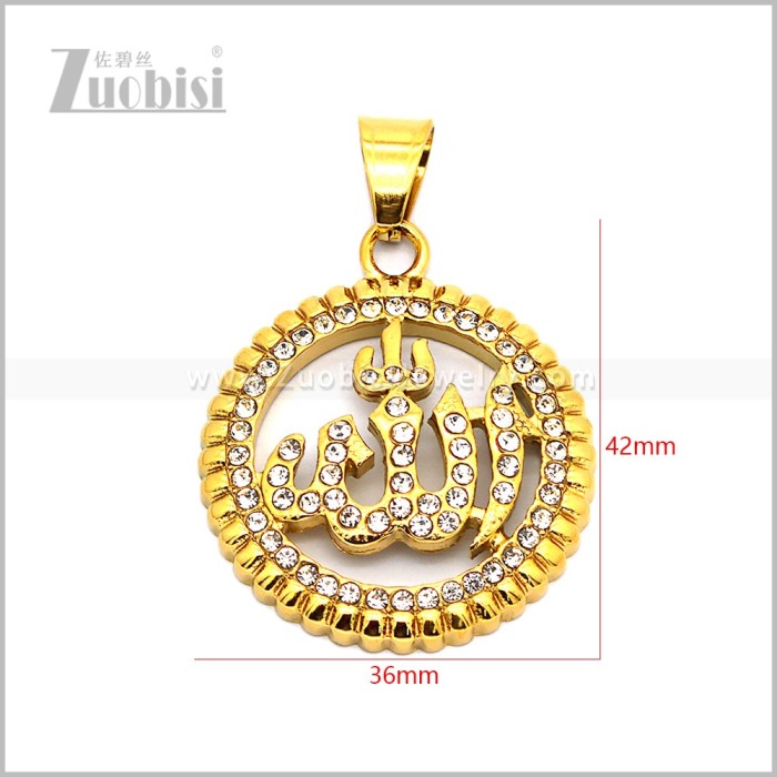 Stainless Steel Pendant p013137G