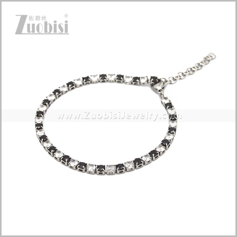 Stainless Steel Bracelet b010975S