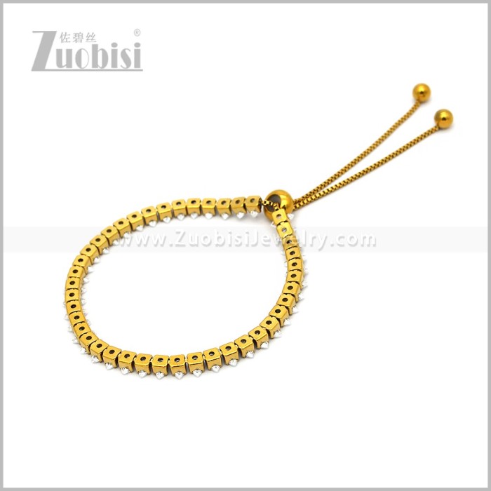 Stainless Steel Bracelet b010972G