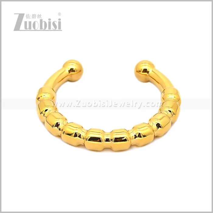 Golden Stainless Steel Bangle b010988G