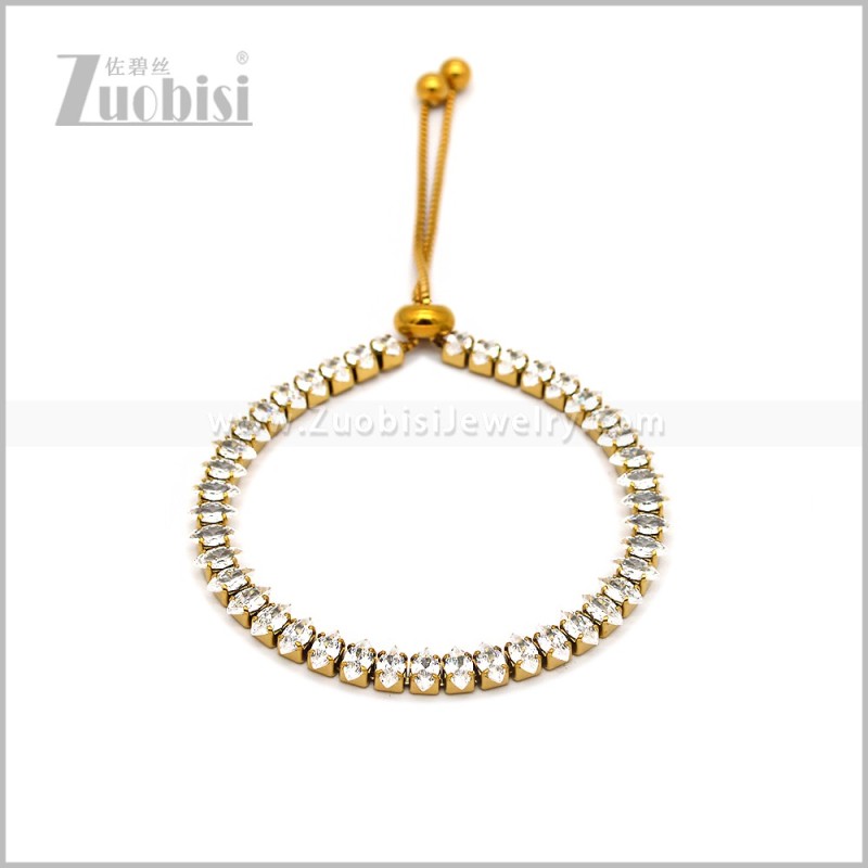 Stainless Steel Bracelet b010972G