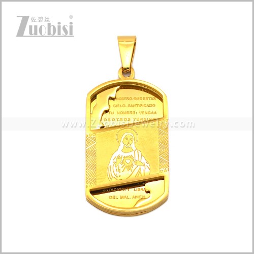 Stainless Steel Pendant p013176G