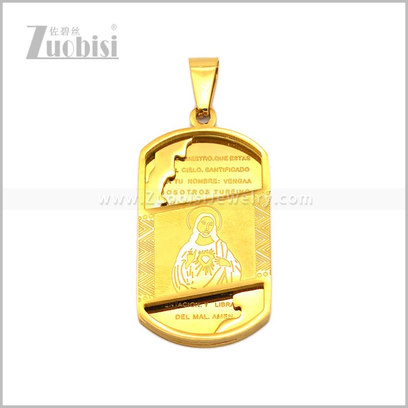 Stainless Steel Pendant p013176G