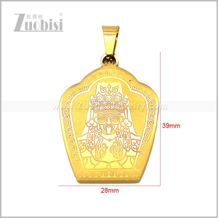 Stainless Steel Pendant p013195G