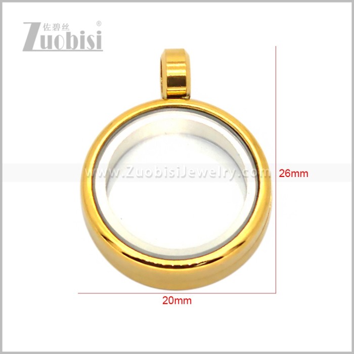 Stainless Steel Pendant p013183G2