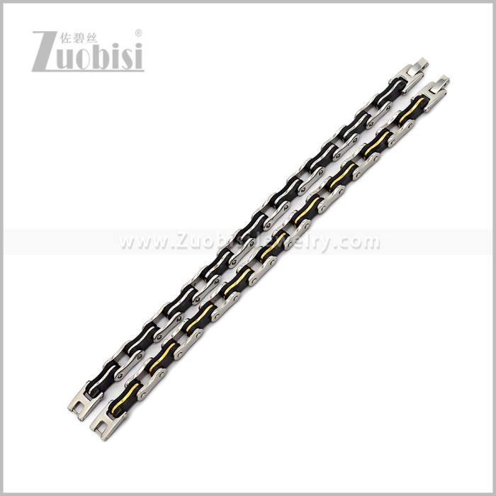 Stainless Steel Bracelet b010998S