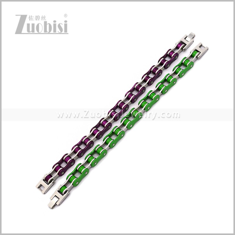 Stainless Steel Bracelet b011002P