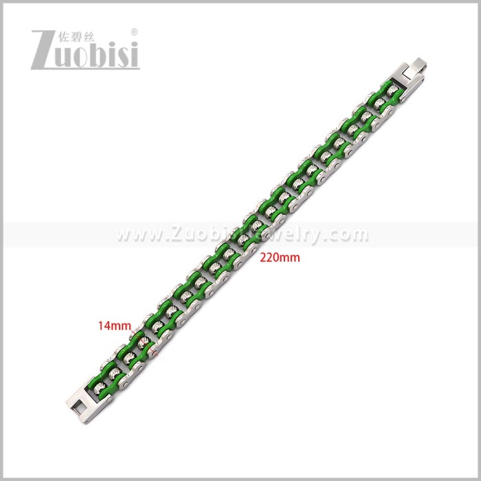 Stainless Steel Bracelet b011004SL