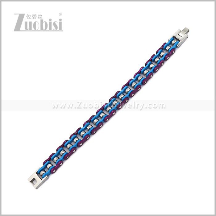 Stainless Steel Bracelet b011004PB