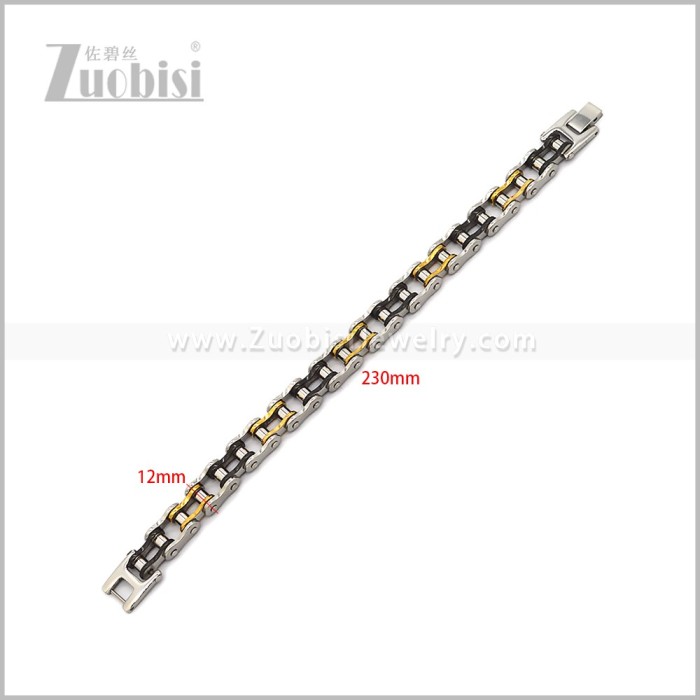 Stainless Steel Bracelet b011005SGH