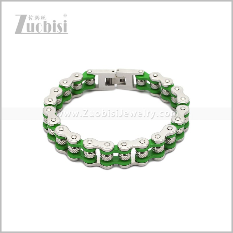 Stainless Steel Bracelet b011004SL
