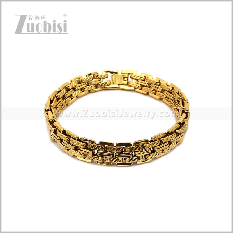 Stainless Steel Bracelet b010999G