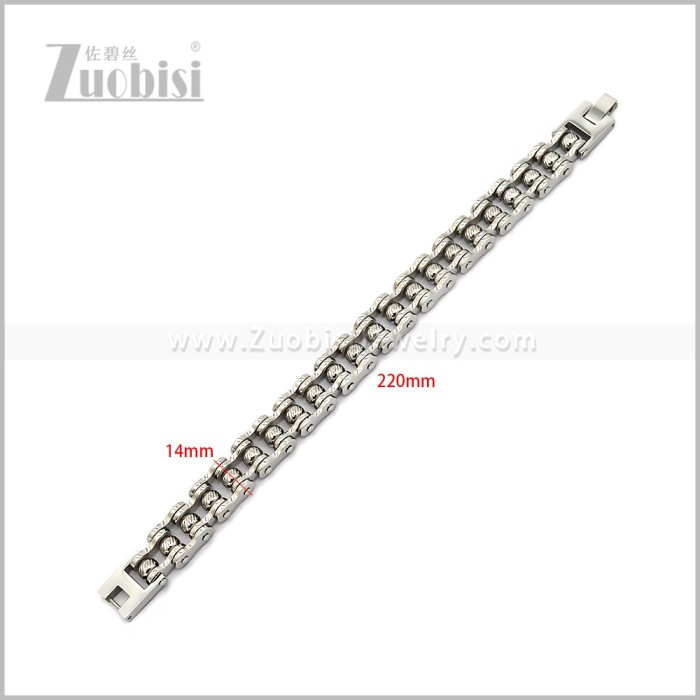 Stainless Steel Bracelet b011004S