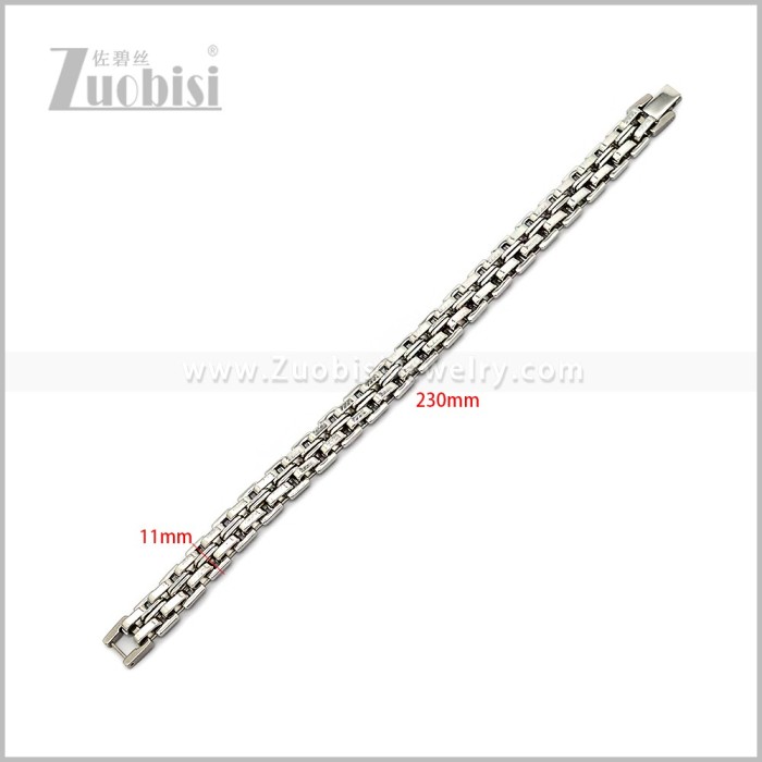 Stainless Steel Bracelet b010999S