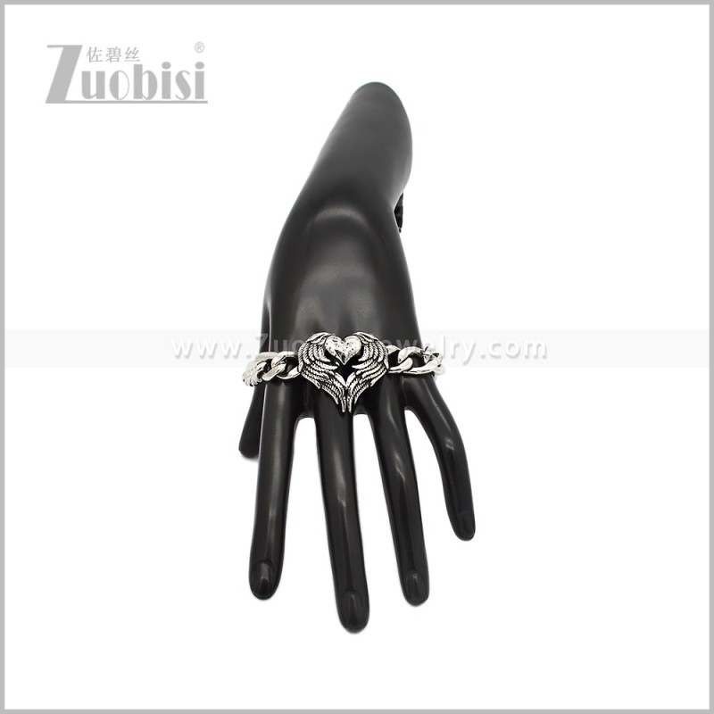 Stainless Steel Bracelet b011037S