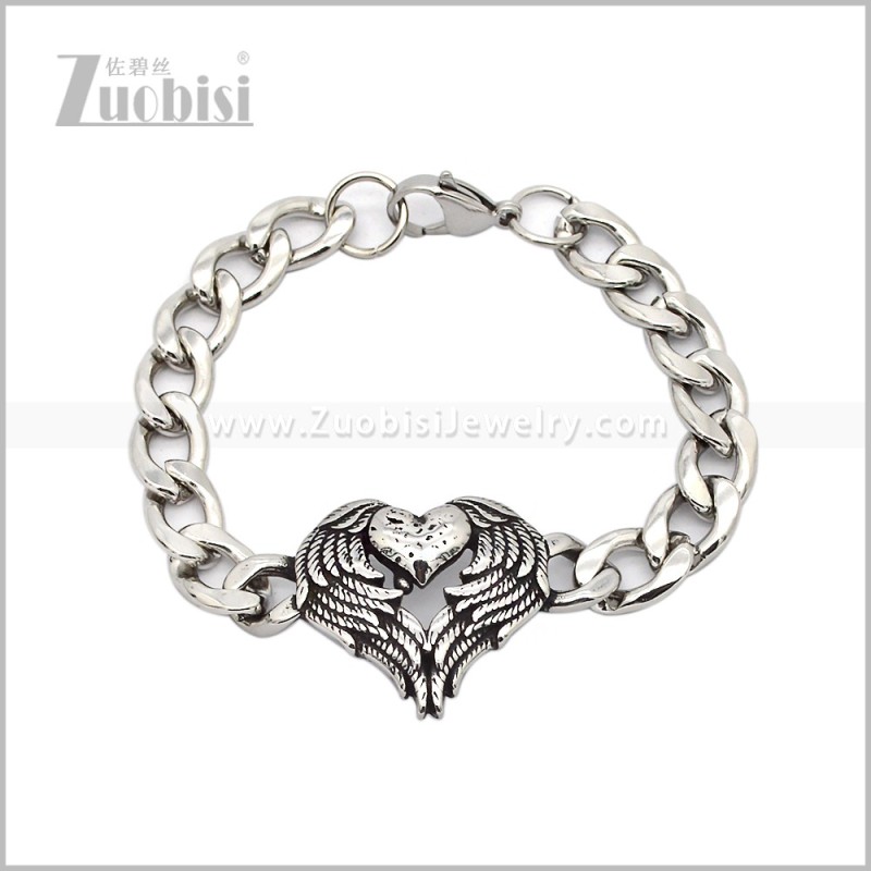 Stainless Steel Bracelet b011037S