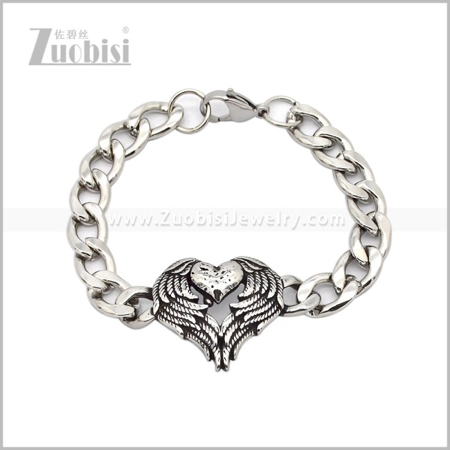 Stainless Steel Bracelet b011037S